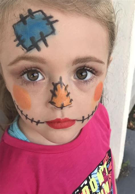 easy face paint designs for halloween|simple halloween face paint ideas.